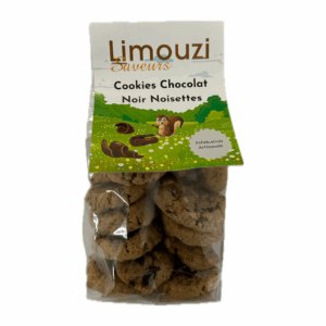 Cookies chocolat noir noisettes - Limouzi