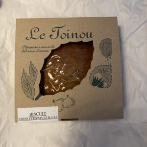 Biscuit moelleux Noisettes/Myrtilles - Le Toinou