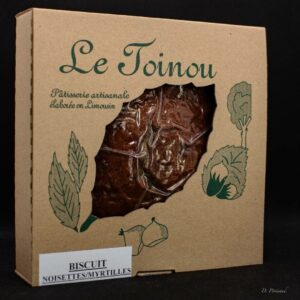 Biscuit moelleux Noisettes/Myrtilles - Le Toinou